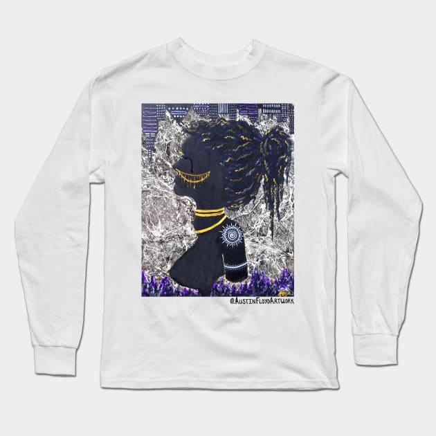 Absence Long Sleeve T-Shirt by Austin Floyd Artwork